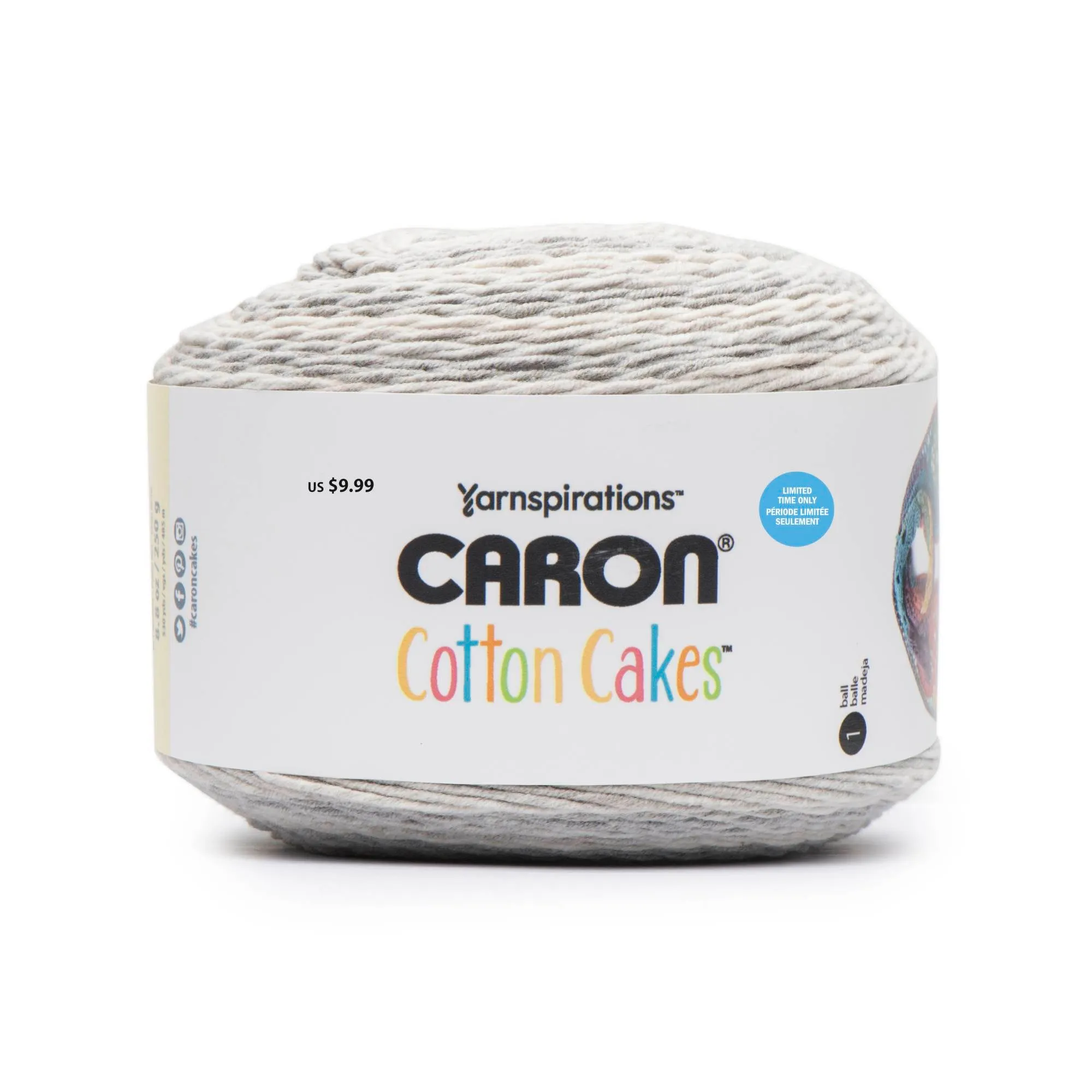 Caron Cotton Cakes Yarn (250g/8.8oz) - Discontinued Shades