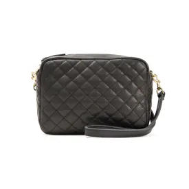 Clare V. - Midi Sac in Black Quilted Fantastic