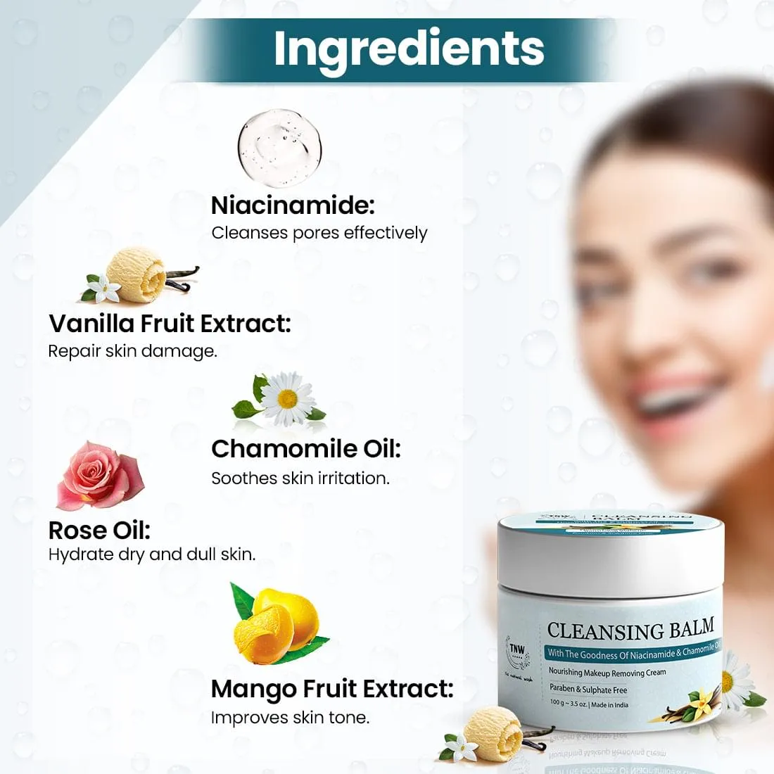 Cleansing Balm for Removing Makeup.