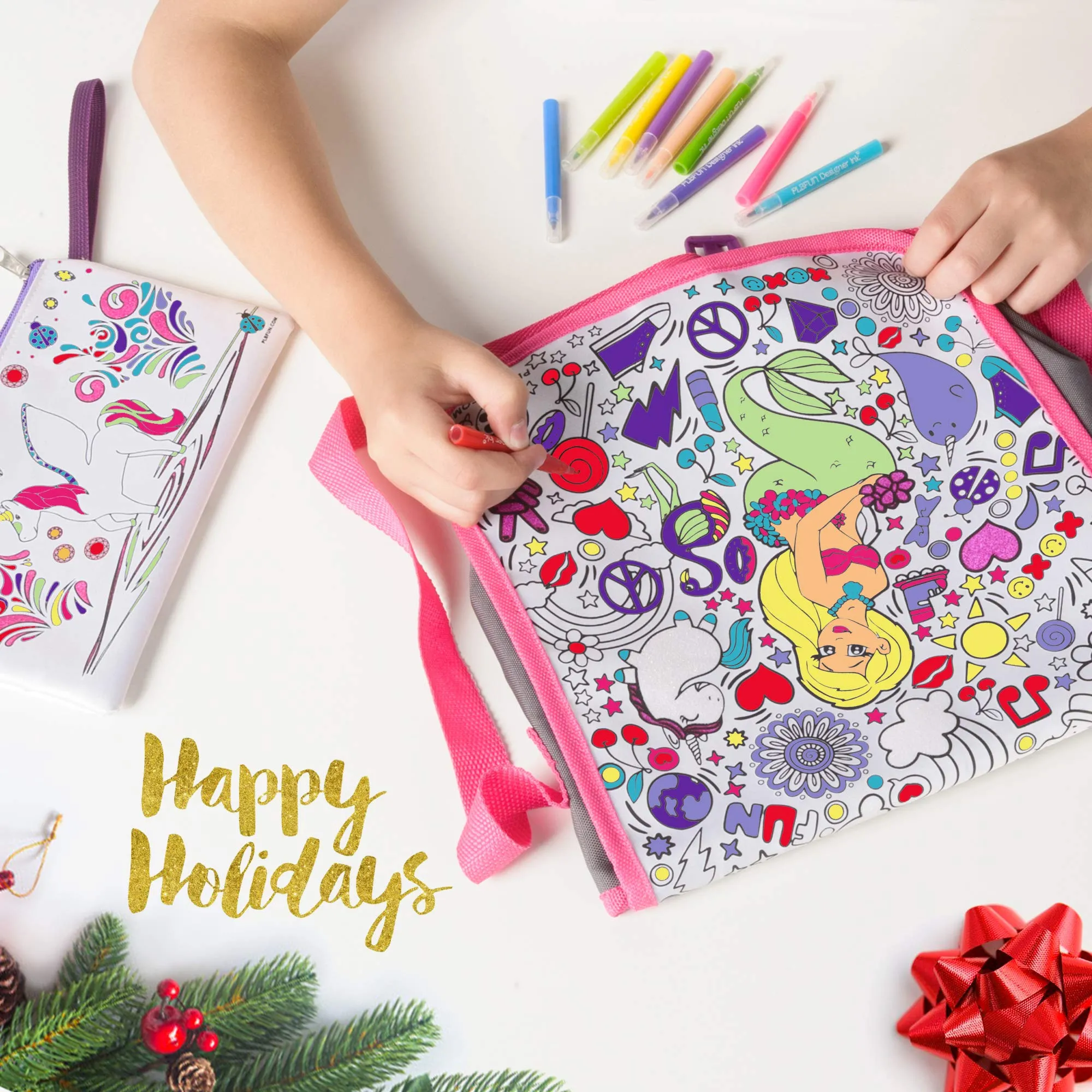 ColorMe Mermaid Messenger Bag