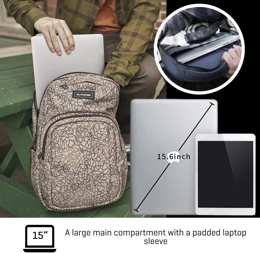 Dakine Campus L 33L Backpack - Carbon, One Size
