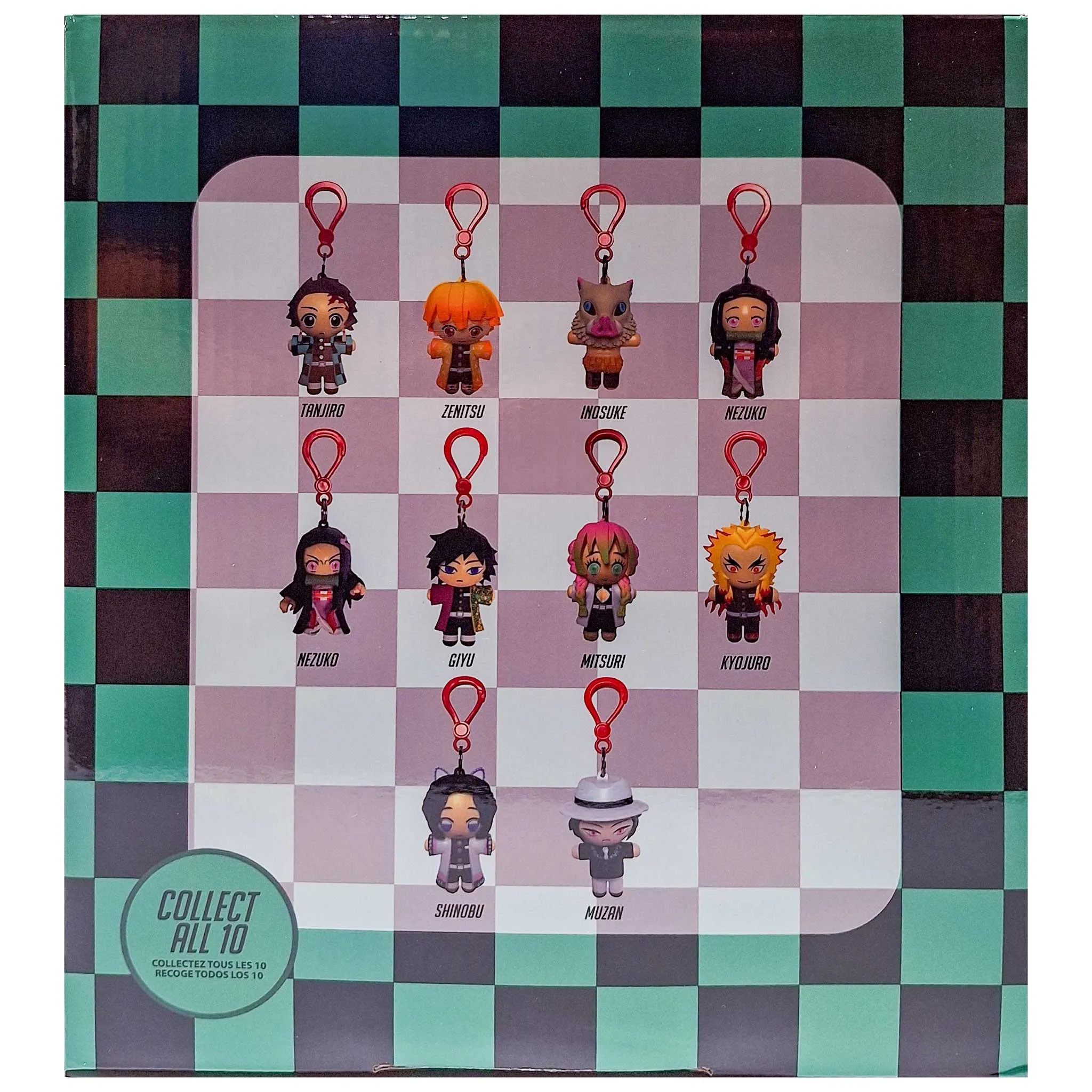 Demon Slayer Hangers 10 Types Blind Bag (Sealed Box of 24)