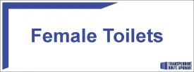 Door Sign - Female Toilets