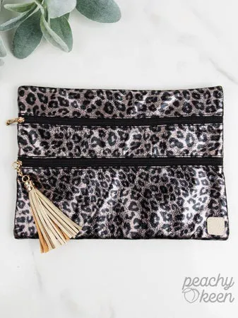 Double Zipper Wristlet Versi Bag