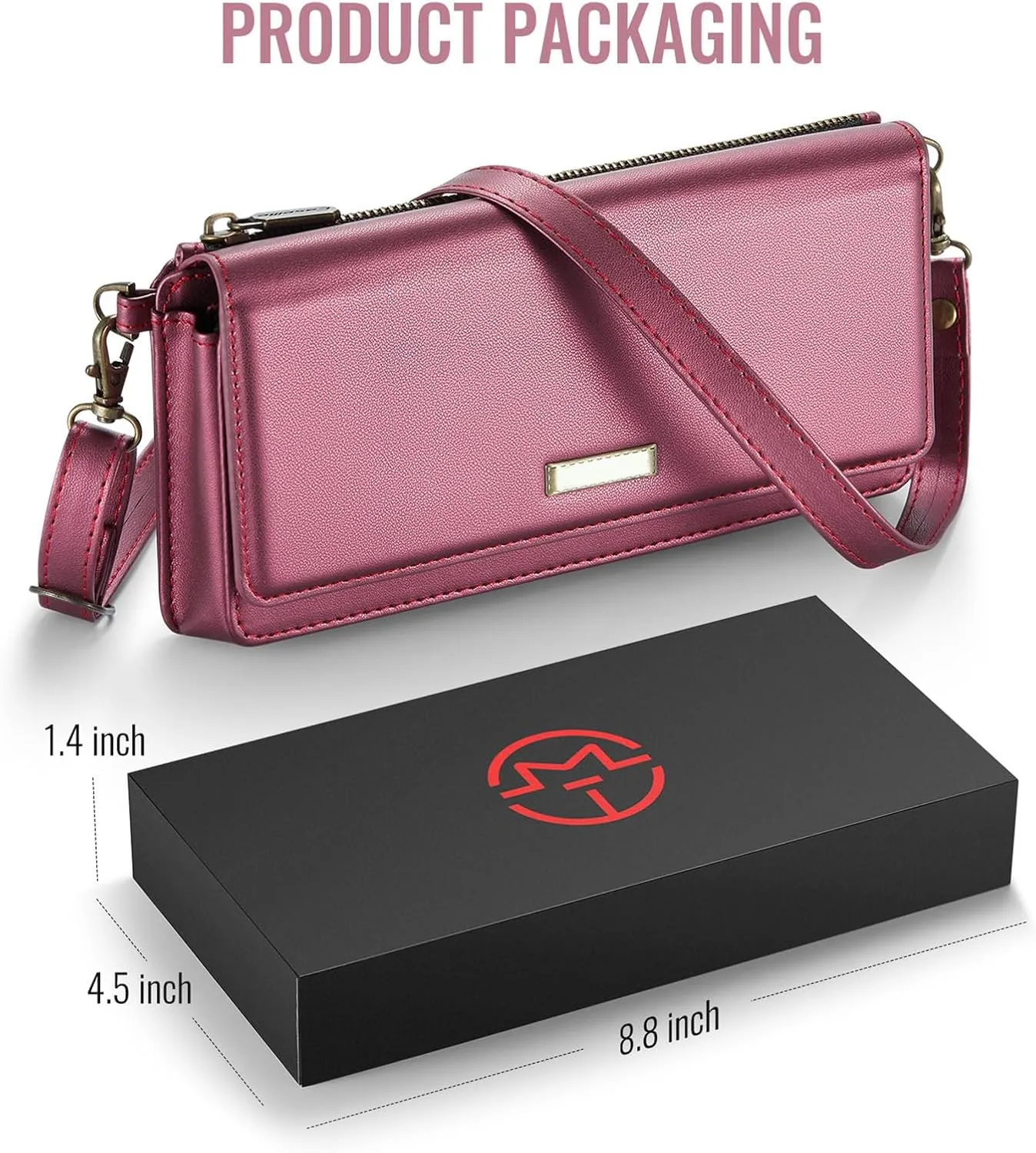 Dteck Small Crossbody Handbag for Women, Women's Leather Mini Handle Bag with Chain, Lightweight Shoulder Bag for Women Girl