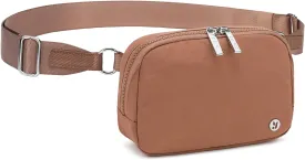 FODOKO Unisex Two-way Zipper Belt Bag