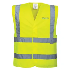 G.Network Velcro Hi Vis Vest