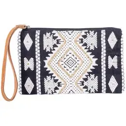 Happy Go Lucky Beaded Wristlet