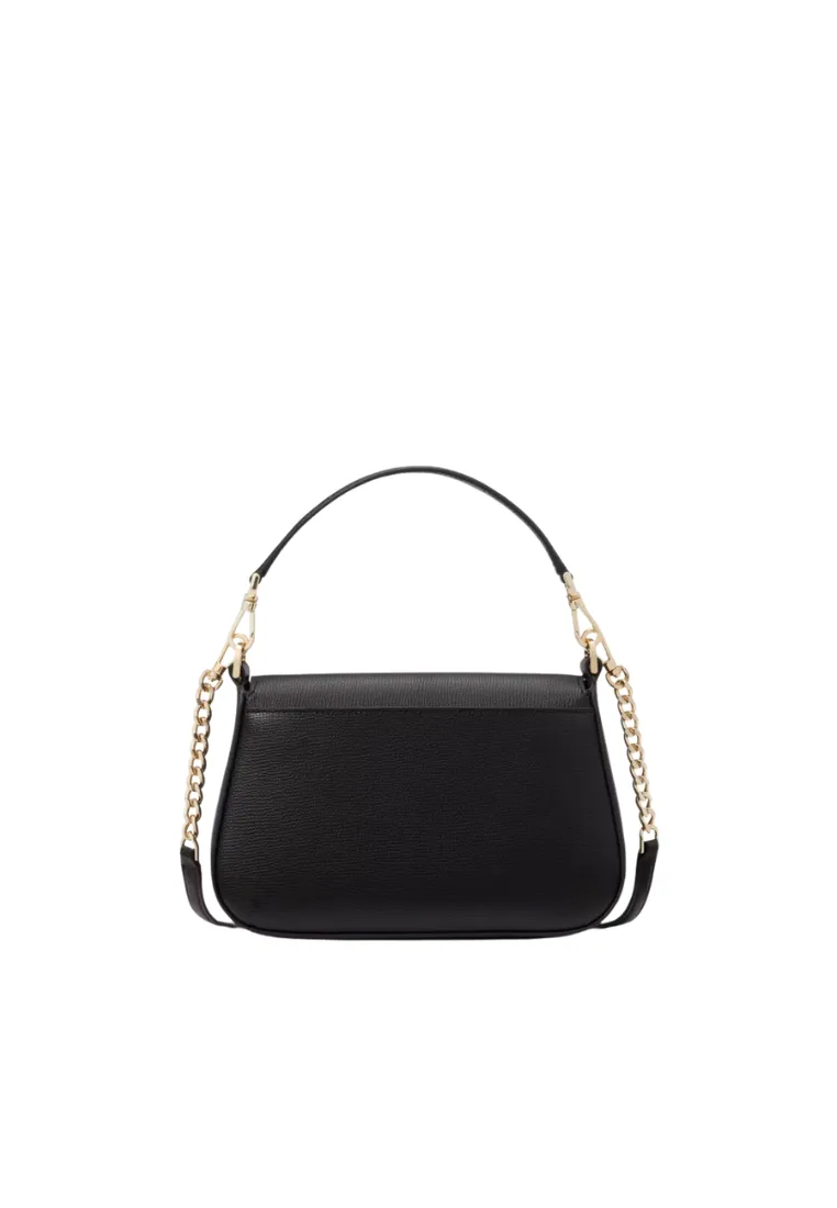Kate Spade Phoebe Flap Crossbody Bag In Black KF554