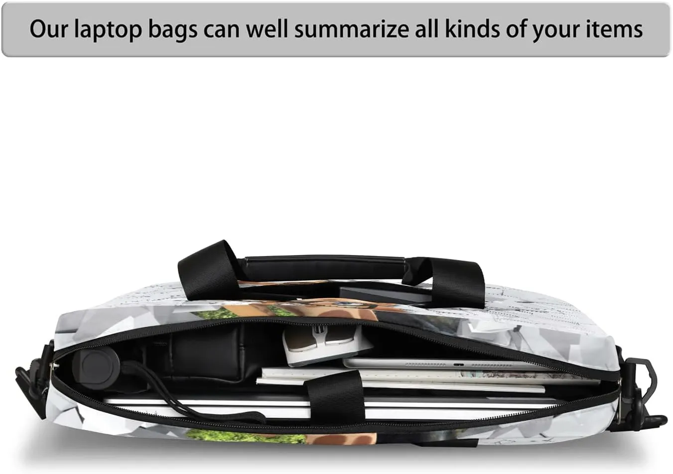 Laptop Bag 15.6 Inch Laptop Sleeve Case for Men Women Briefcase Messenger Bag 16 Inch Computer Shoulder Bag