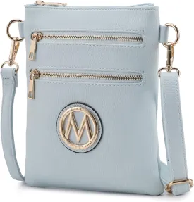 MKF Collection Women Crossbody Bag, Trendy Shoulder bag Crossover Purses for Women Sling Bag by Mia K
