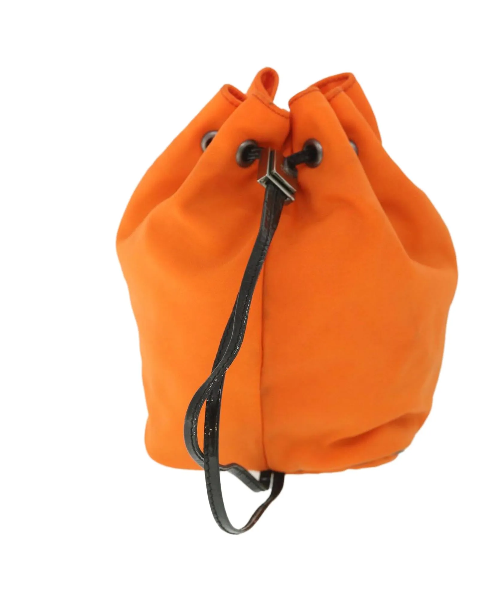 Orange Canvas Pouch with Serial No
