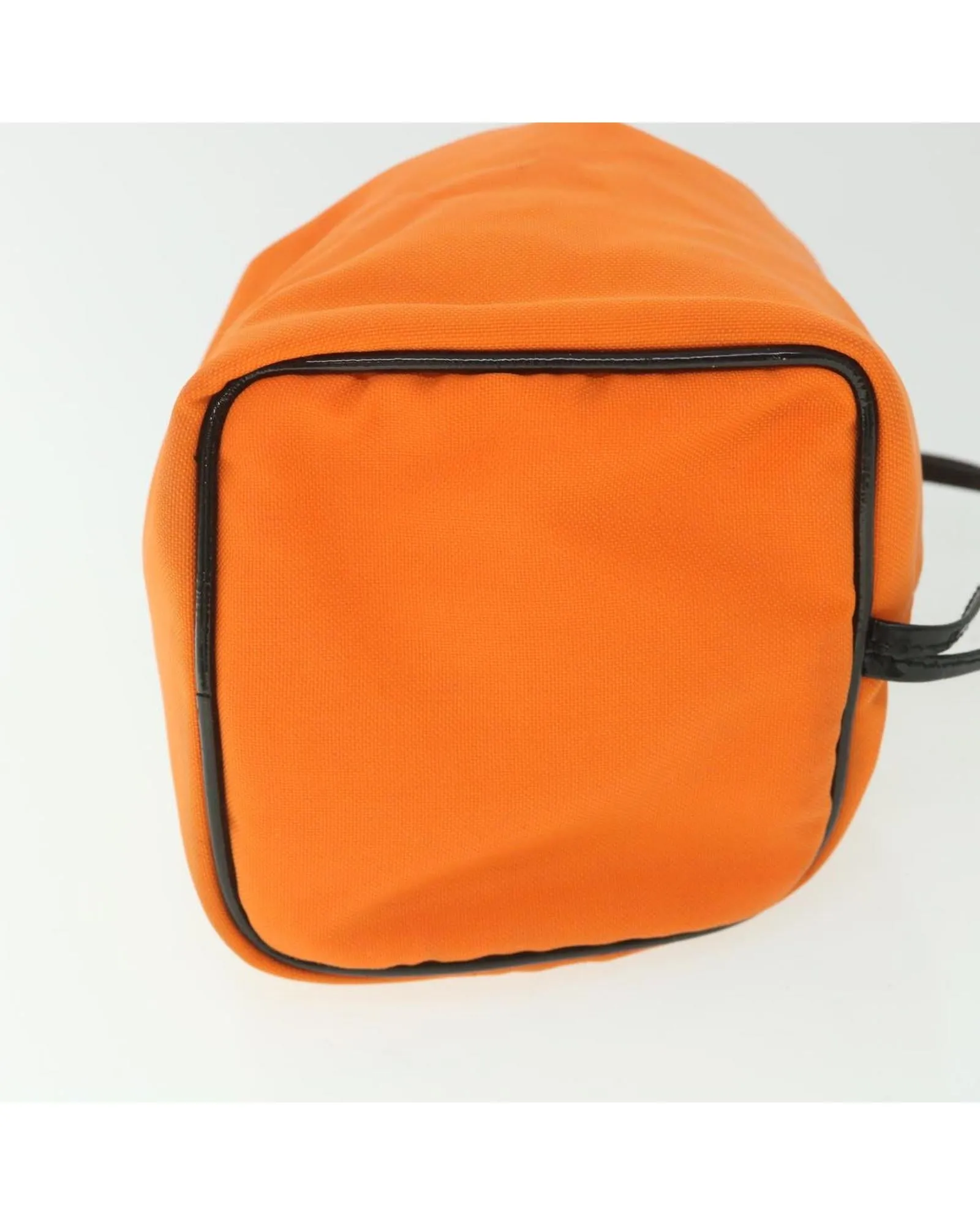 Orange Canvas Pouch with Serial No