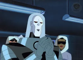 The New Batman Adventures Original Production Cel on Original Background: Mr. Freeze