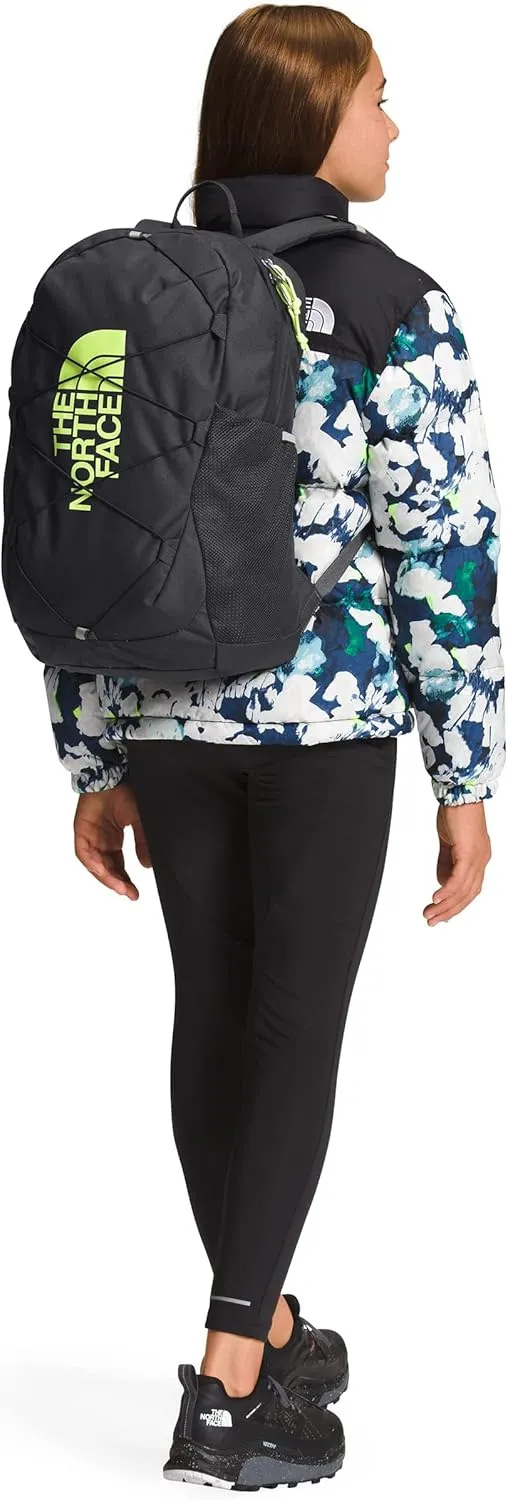 THE NORTH FACE Teen Court Jester Backpack, Asphalt Grey/LED Yellow, One Size