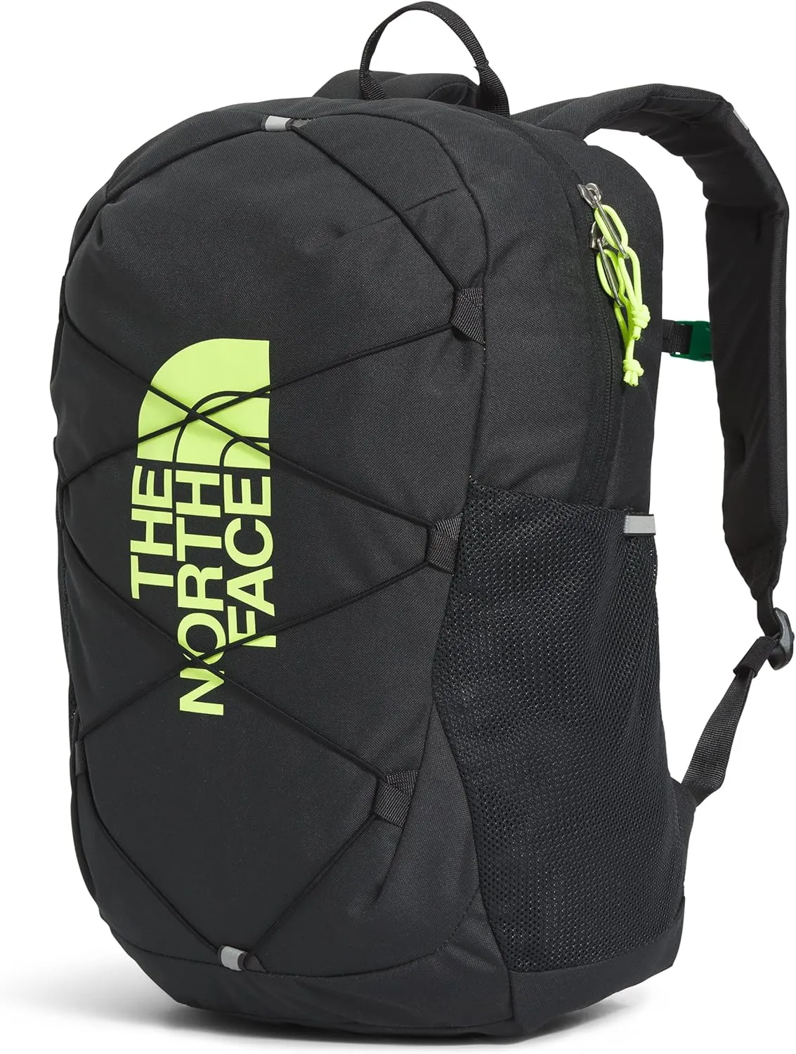THE NORTH FACE Teen Court Jester Backpack, Asphalt Grey/LED Yellow, One Size