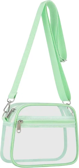 USPECLARE Clear Bag for Stadium Events Clear Purse for Women and Men for Sports Events Concerts Festivals