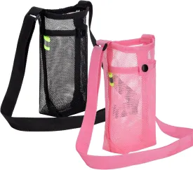 Water Bottle Holder Carrier with Adjustable Shoulder Strap - Beach & Sports Bottle Bag for Hiking, Gym, Camping, Walking, Travel