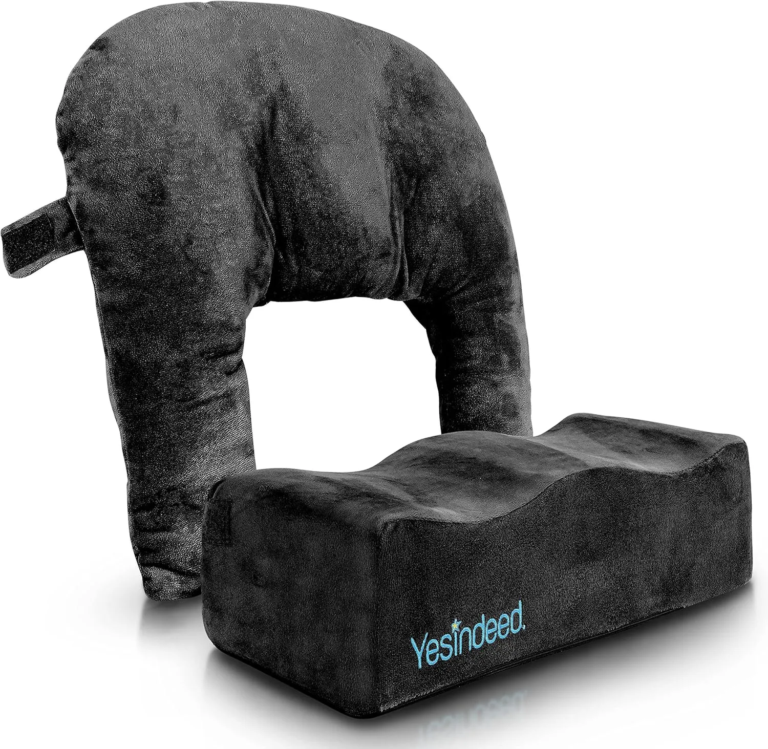 YESINDEED Brazilian Butt Lift Pillow   Back Support Cushion  Dr. Approved BBL Foam Pillow with Carrying Bag for Post Surgery Recovery  Comfortable and Firm Cushions Set
